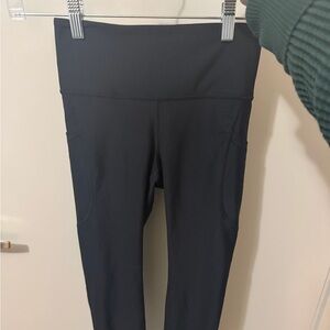 Black High-Waisted Leggings